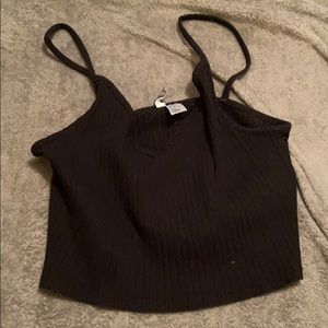 black crop top
